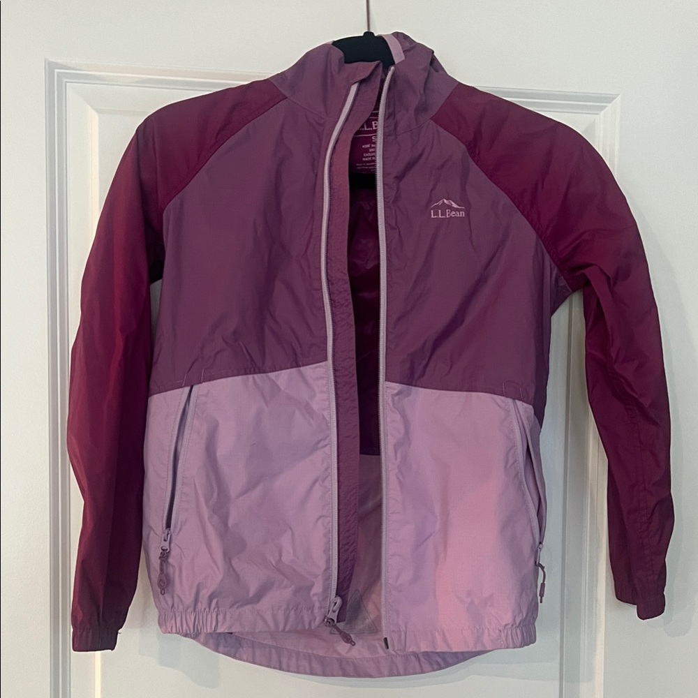 LL Bean Two-Tone Purple Jacket